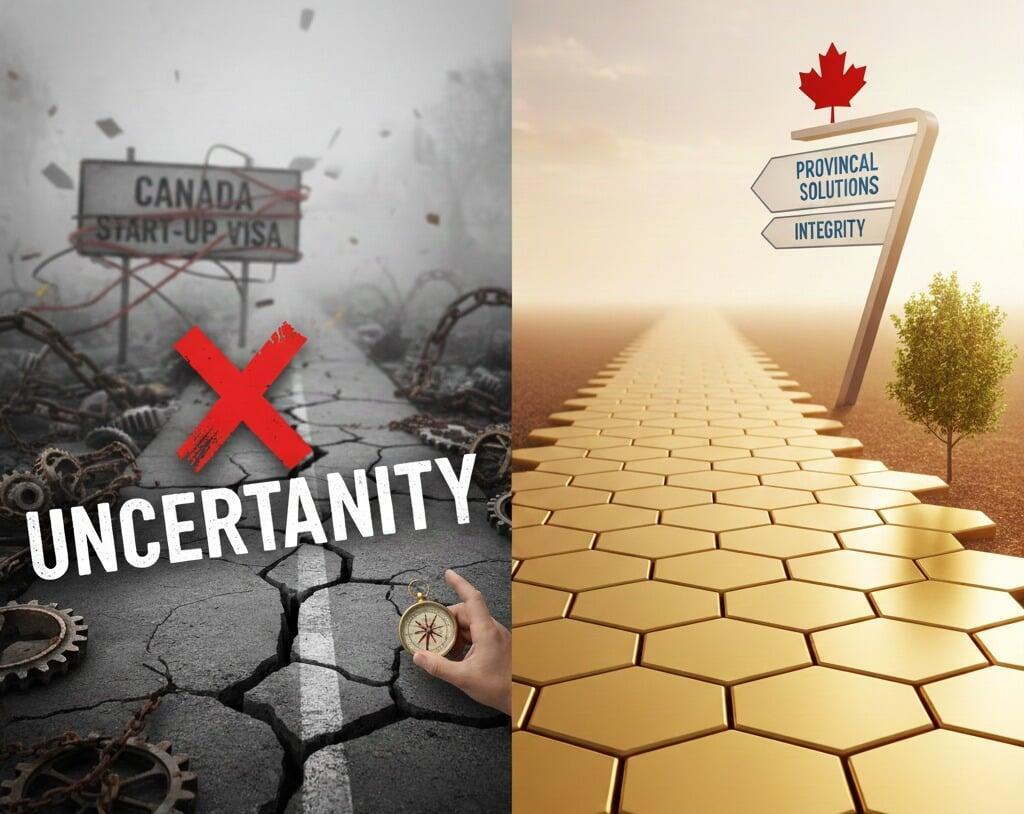 Tại sao chúng tôi chọn sự Chính trực thay vì sự Bất định: Bước tiếp sau chương trình Thị thực Khởi nghiệp (Canada SUV)